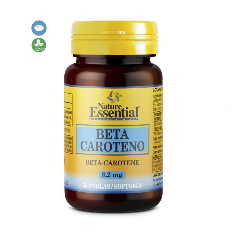 betacaroteno 8,2 mg 50 perlas nature essential