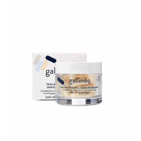 SKIN & MICROBIOME FOOD SUPPLEMENT Gallinée