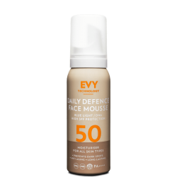 Protector Solar DAILY DEFENSE FACE MOUSSE SPF50 EVY