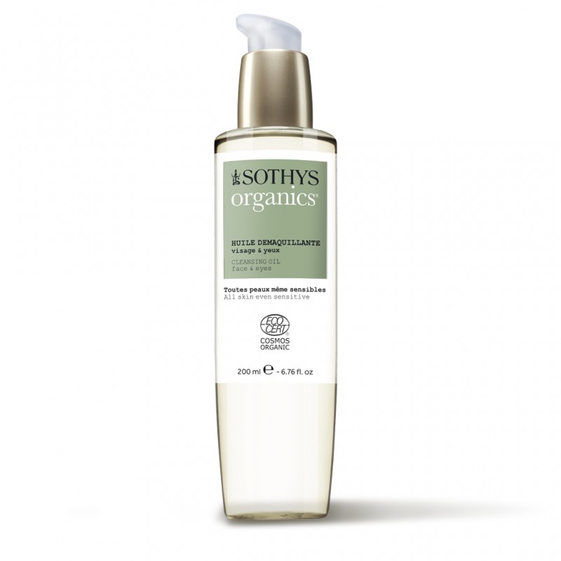 Aceite Desmaquillante Rostro y Ojos Organics SOTHYS