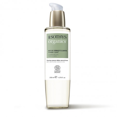 Aceite Desmaquillante Rostro y Ojos Organics SOTHYS