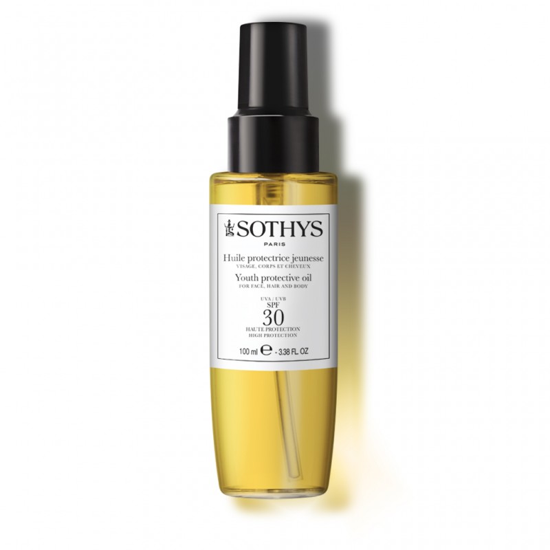 Aceite Prot. Jeun. SPF30 (rostro, cuerpo y cabello) SOTHYS