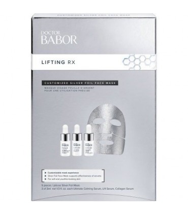 Customized Silver Foil Face Mask Dr Babor